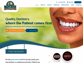 baycovedental.com screenshot