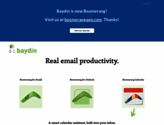baydin.com screenshot