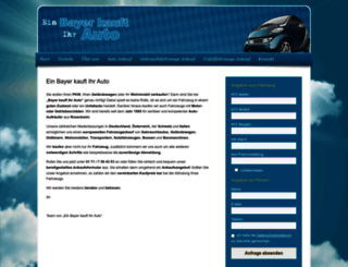bayer-kauft-ihr-auto.de screenshot