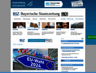 bayerische-staatszeitung.de screenshot