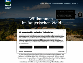 bayerischer-wald.de screenshot