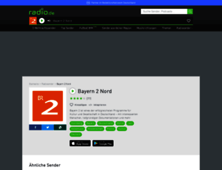 bayern2.radio.de screenshot