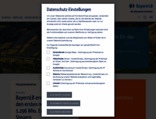 bayernlb.de screenshot