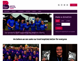 bayhospitalscharity.org screenshot