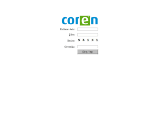 bayi.coren.com.tr screenshot