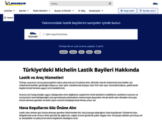 bayiler.michelin.com.tr screenshot