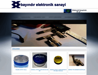bayindirelektronik.com screenshot