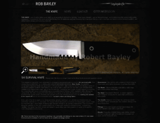 bayleyknife.com screenshot