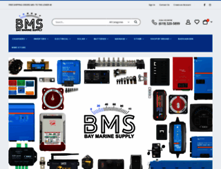 baymarinesupply.com screenshot