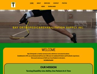 bayorthopedic.com screenshot