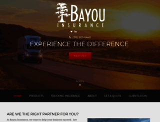 bayouagency.com screenshot
