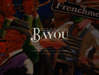 bayouonpenn.com screenshot