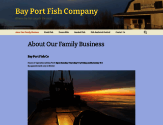 bayportfish.com screenshot