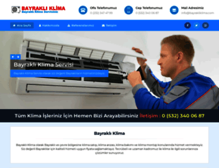 bayrakliklima.com screenshot