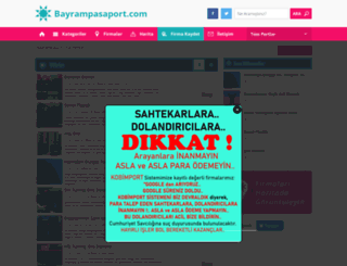bayrampasaport.com screenshot