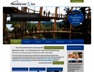 bayrischer-wald.de screenshot