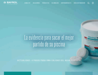 bayrol.es screenshot