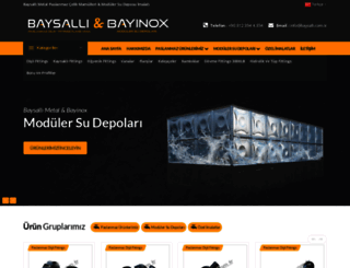 baysalli.com.tr screenshot