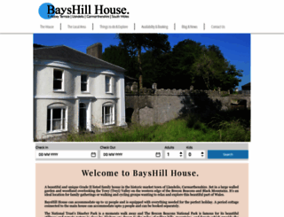 bayshillhouse.com screenshot