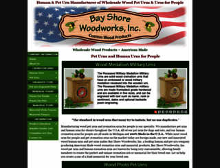 bayshorewoodworks.com screenshot