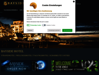 bayside-hotel.de screenshot