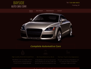 baysideautocare.com screenshot
