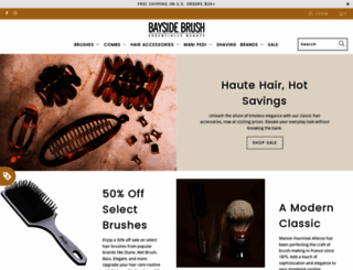 baysidebrushco.com screenshot