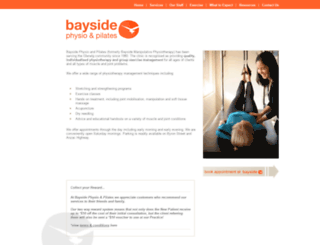 baysidephysio.onlineiq.biz screenshot