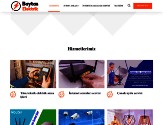 baytanelektrik.com screenshot