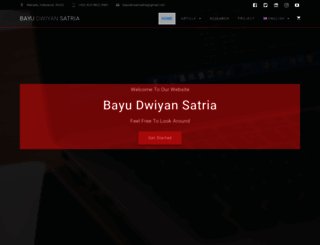 bayudwiyansatria.com screenshot