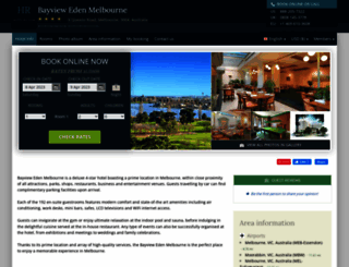 bayview-eden-melbourne.hotel-rv.com screenshot