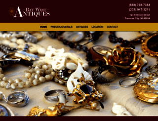 baywestantiques.com screenshot