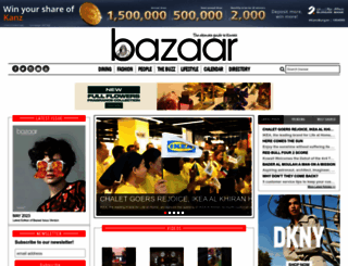 bazaar-magazine.com screenshot