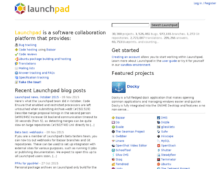 bazaar.launchpad.net screenshot