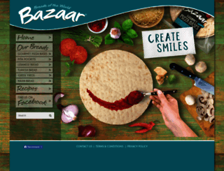 bazaarbreads.com.au screenshot