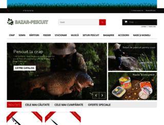 bazar-pescuit.ro screenshot