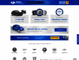 bazar.automedik.cz screenshot