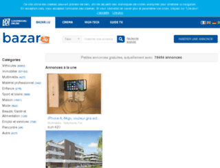 bazar.lu screenshot