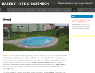 bazenyaz.cz screenshot