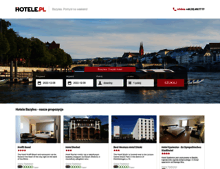 bazylea.hotele.pl screenshot