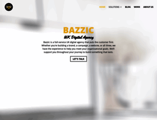 bazzic.com screenshot