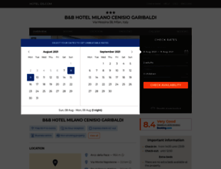 bb-hotel-milano-cenisio-garibaldi.hotel-ds.com screenshot