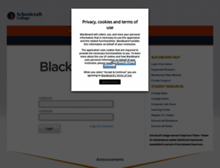 Access bb.schoolcraft.edu. Blackboard Learn