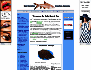 bbayaquariums.com screenshot