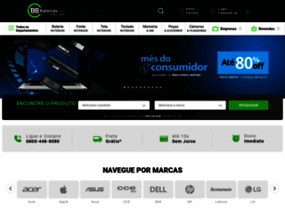 bbbaterias.com.br screenshot