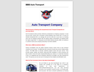 bbbautotransport.com screenshot