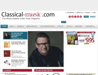 bbcmusicmagazine.com screenshot