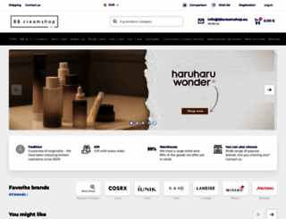 bbcreamshop.eu screenshot