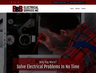 bbelectricalservices.com screenshot