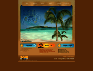 bbluepools.com screenshot